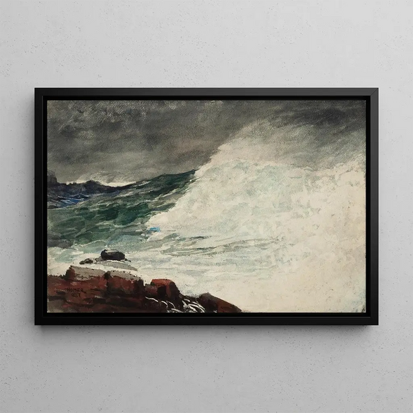 Winslow Homer - Prouts Neck Breaking Wave.webp