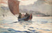 Terugkeer van de vissersboten - Winslow Homer — weergave van het kunstwerk