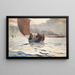 Terugkeer van de vissersboten - Winslow Homer — ingelijst kunstwerk aan de muur