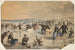 Schaatsen in Central Park - Winslow Homer — weergave van het kunstwerk