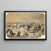 Schaatsen in Central Park - Winslow Homer — ingelijst kunstwerk aan de muur