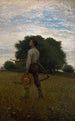 Het lied van de lijster - Winslow Homer — weergave van het kunstwerk