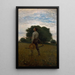 Het lied van de lijster - Winslow Homer — ingelijst kunstwerk aan de muur