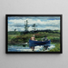 Le Bateau bleu - Winslow Homer — ingelijst kunstwerk aan de muur