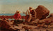 De scheepsbouwers - Winslow Homer — weergave van het kunstwerk