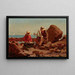 De scheepsbouwers - Winslow Homer — ingelijst kunstwerk aan de muur