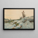 De Hooiersvrouw - Winslow Homer — ingelijst kunstwerk aan de muur