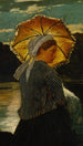 De verpleegster - Winslow Homer — weergave van het kunstwerk