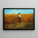 De veteraan in een nieuw veld - Winslow Homer — ingelijst kunstwerk aan de muur
