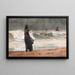 De uitkijker in Tynemouth - Winslow Homer — ingelijst kunstwerk aan de muur