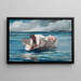 L'éventail d'eau - Winslow Homer — ingelijst kunstwerk aan de muur
