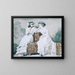 Twee dames - Winslow Homer — ingelijst kunstwerk aan de muur