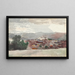 Vue van Santiago de Cuba - Winslow Homer — ingelijst kunstwerk aan de muur