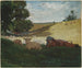 Na een warme middag - Winslow Homer — weergave van het kunstwerk