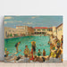 Reproductie van het schilderij Winter in Florida van Sir John Lavery