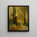 Autumn Forest - Witold Pruszkowski — framed artwork on a wall