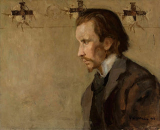 Witold Wojtkiewicz - Portrait of Zygmunt Skirgieo musician.webp