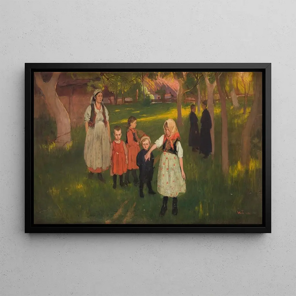 Wodzimierz Tetmajer - The Artists Family.webp