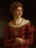 Portrait of a Kraków citizen woman in 17th-century costume - Wojciech Gerson — artwork view