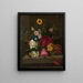 Flowers - Wojciech Kossak — framed artwork on a wall