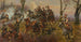 Batterij in Vlammen Raszyn - Wojciech Kossak — weergave van het kunstwerk