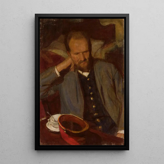 Wojciech Weiss - Portrait of Stanisaw Florek railway official.webp