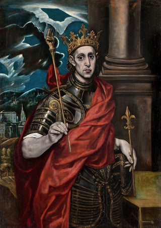 Workshop of El Greco - St Louis King of France.webp