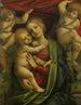 van het Madonna en Kind schilderij - Atelier van Gaudenzio Ferrari — weergave van het kunstwerk