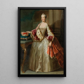 Workshop of Georges Desmares - Portrait Of Maria Anna Duchess Of Bavaria Ne Princess Of Pfalz Sulzbach.webp