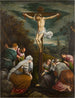 De Kruisiging - Atelier van Jacopo Bassano — weergave van het kunstwerk