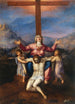 Michelangelo Pietà kunstdruk naar Michelangelo Buonarroti - Atelier van Marcello Venusti — weergave van het kunstwerk
