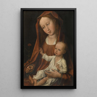 Workshop of Rogier van der Weyden - The Virgin with the Carnation.webp