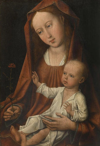 Workshop of Rogier van der Weyden - The Virgin with the Carnation.webp