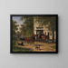 August Belmont en Isabel Perry - Wouterus Verschuur — ingelijst kunstwerk aan de muur