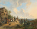Taferelen uit de tien dagen campagne tegen de Belgische opstand, augustus 1831 - Wouterus Verschuur — weergave van het kunstwerk