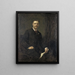 William T. Evans - Wyatt Eaton — ingelijst kunstwerk aan de muur