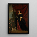 Portrait of a woman probably Sophia Anna van Pipenpoy circa 1618-1670 Countess of Schellart - Wybrand de Geest — framed artwork on a wall