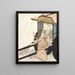 Untitled Painting - Yashima Gakutei — framed artwork on a wall