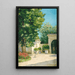 Reproduction of the painting Yerres Painting. From L’Exèdre, The Porch of the Family Residence - Gustave Caillebotte
