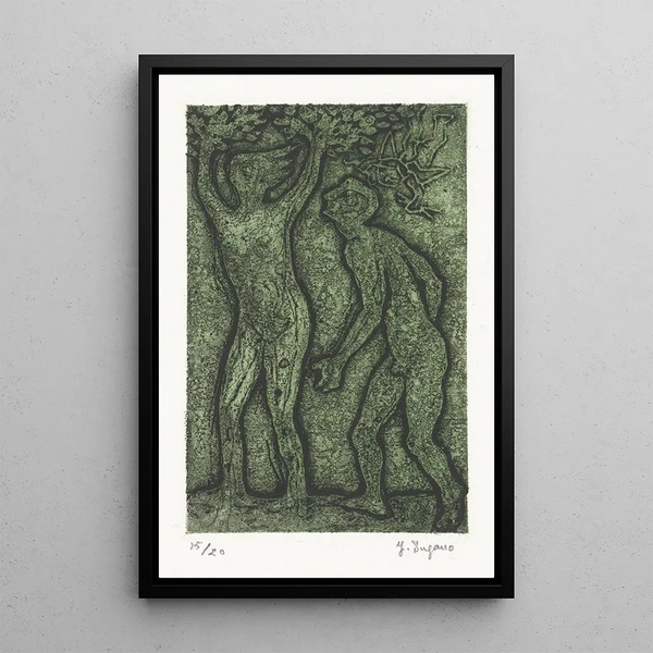 Yo Sugano - Man en vrouw in groen.webp