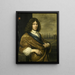 François Leidecker 1650-1718 Volksvertegenwoordiger van de Zeeuwse Staten - Zacharias Blijhooft — ingelijst kunstwerk aan de muur