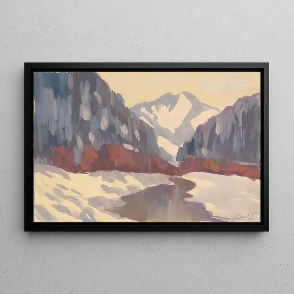 Zolo Palugyay - Brook in the Winter.webp