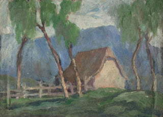 Zolo Palugyay - Landscape with Birches.webp
