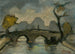 Pont à Paris - Zolo Palugyay — weergave van het kunstwerk