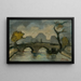 Pont à Paris - Zolo Palugyay — ingelijst kunstwerk aan de muur