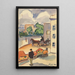 Provincial Street - Zolo Palugyay — framed artwork on a wall