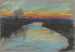 Aube rouge sur une rivière - Zolo Palugyay — weergave van het kunstwerk