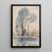 Anse de rivière - Zolo Palugyay — framed artwork on a wall