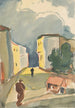 Two pedestrians - Zolo Palugyay — artwork view