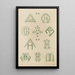ABC zuan Pl05 - Zuan Kenkykai — framed artwork on a wall